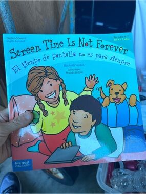 Screen Time Is Not Forever - Children's Picture Book (p l Blue/Teal)